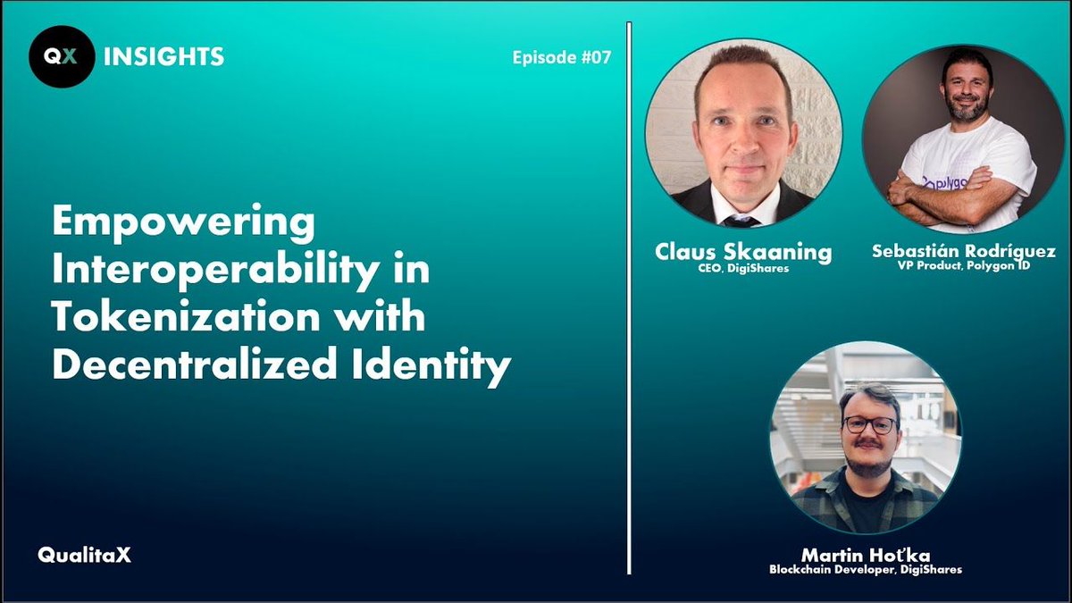 📽️ Webinar Recording: Empowering Interoperability in #Tokenization with #Decentralized Identity Join us to discuss the collaboration and the potential impact of the #DITO framework on the DeFi and tokenization landscape: buff.ly/3uFgoyk