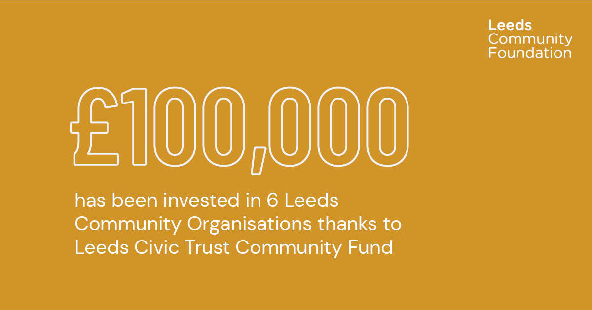 More than £100,000 has been invested in Leeds Community Organisations thanks to <a href="/LeedsCivicTrust/">Leeds Civic Trust</a> Community Fund. 6 organisations have been awarded funding to deliver projects that respond to the theme ‘Celebration of place’. Learn more 👉 bit.ly/3SEbxWc