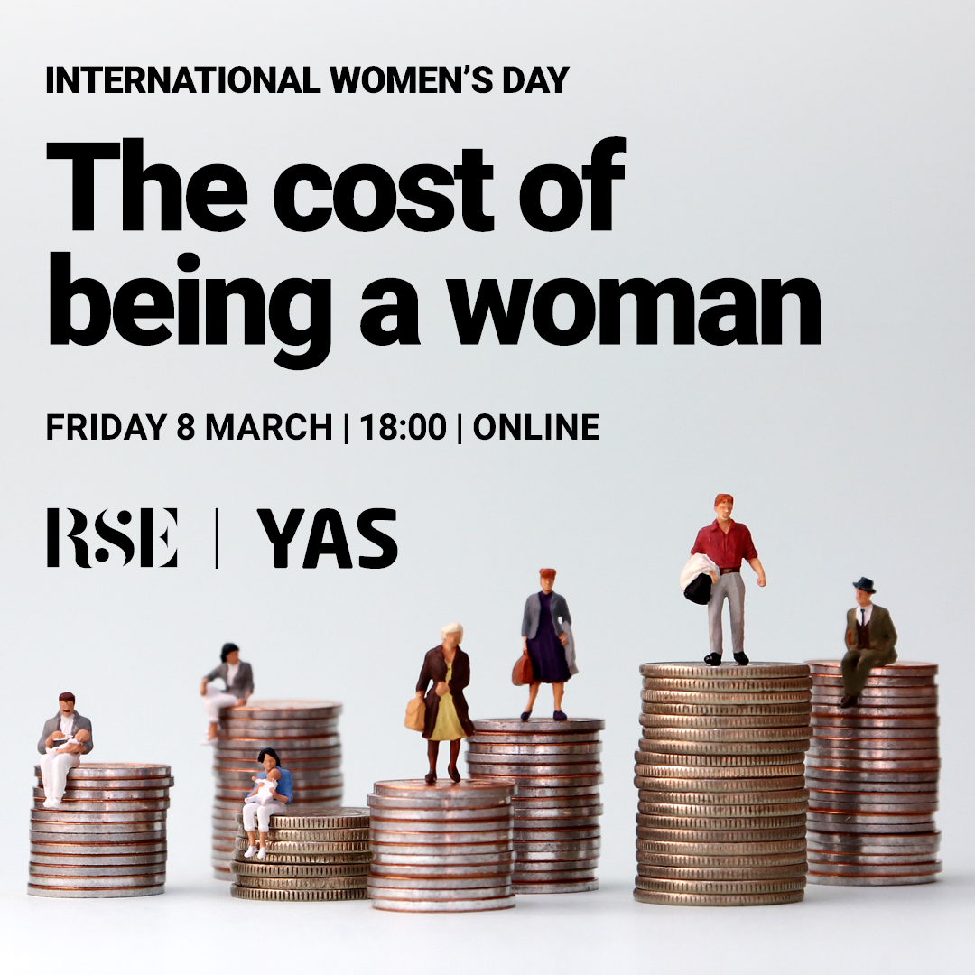 Royal Society of Edinburgh (@royalsoced) on Twitter photo Much like the pandemic, the cost-of-living crisis amplifies existing structural inequality. Join us on International Women's Day for a conversation on the intricacies and potential solutions.
<a href="/Lynncabrams/">Lynn Abrams</a>, <a href="/GanguliMitra/">Agomoni Ganguli-Mitra 🇵🇸</a>, <a href="/Jillianmerchant/">Jillian Merchant</a>, <a href="/YvetteTaylor0/">Yvette Taylor</a>
eventbrite.co.uk/e/the-cost-of-… Much like the pandemic, the cost-of-living crisis amplifies existing structural inequality. Join us on International Women's Day for a conversation on the intricacies and potential solutions.
<a href="/Lynncabrams/">Lynn Abrams</a>, <a href="/GanguliMitra/">Agomoni Ganguli-Mitra 🇵🇸</a>, <a href="/Jillianmerchant/">Jillian Merchant</a>, <a href="/YvetteTaylor0/">Yvette Taylor</a>
eventbrite.co.uk/e/the-cost-of-…