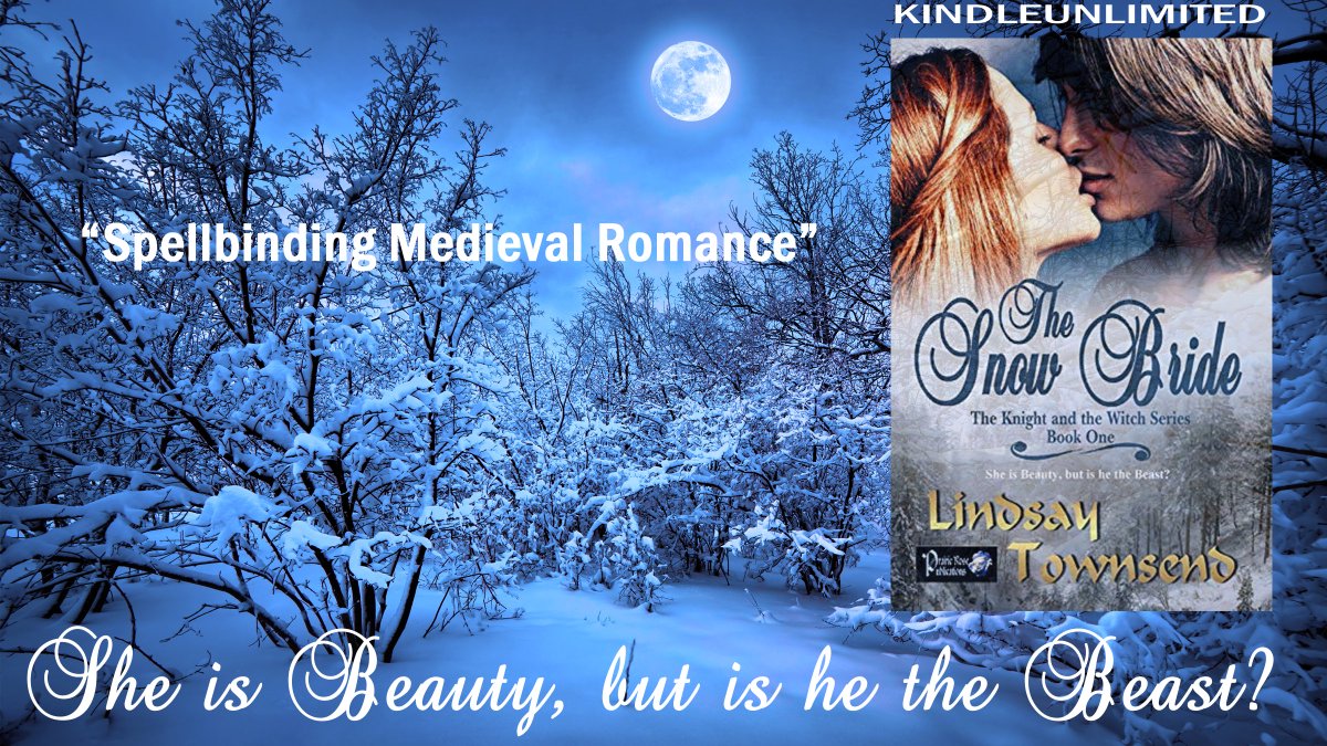 #SnowBride #FreeRead #Romance with a #knight and a #witch #FreeReadKU #BeautyAndTheBeast #MedievalHistoricalRomance #Romance #LowPrice!  Just $2.99 336 pages! #FreeReadKU #paperback  THE SNOW BRIDE: 🇺🇸amzn.to/2MZZan0 🇬🇧amzn.to/2H1tYzY