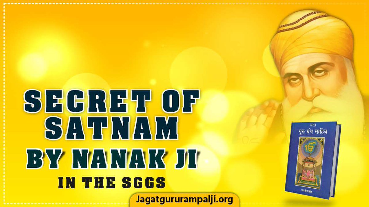 Guru Nanak Dev Ji received divine orders from Supreme God Kabir to conceal the true identity of 'Satnam' from the world. Discover into the essence of Satnaam and the reasons behind its intentional concealment, as Sant Rampal Ji Maharaj unveils these details from Shri Guru Granth