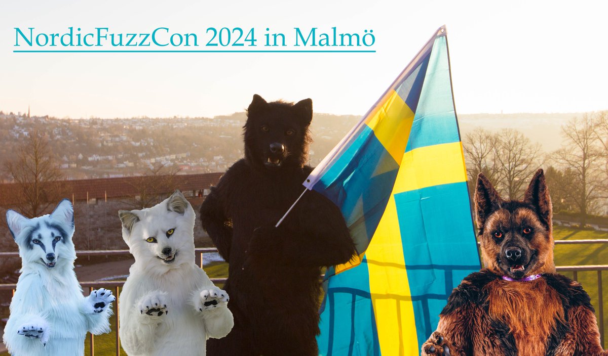 #WölfleOnTour at #NFC with @skipp_wolf 🦊 @NordicFuzzCon 🗓 20.-26.02.2024 🏨 @Clarion_Live 🏙 #Malmö 🇸🇪 🐺 You found me as #BerkWolf, @witlupus, @kitavos_DE or @berrexter #NordicFuzzCon #NFC2024 #fursuit #Furry Follow my Berk-News (TG) t.me/Berk_News 📸 @LunosWolf