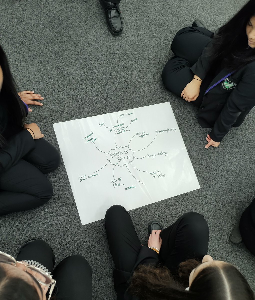 With Year 11 exams fast approaching, Ms. Adhami and our clinical psychologist Sarika are running workshops for this cohort, designed to help them manage their stress.
#learningtosucceed #stressmanagement #greenfordhighschool