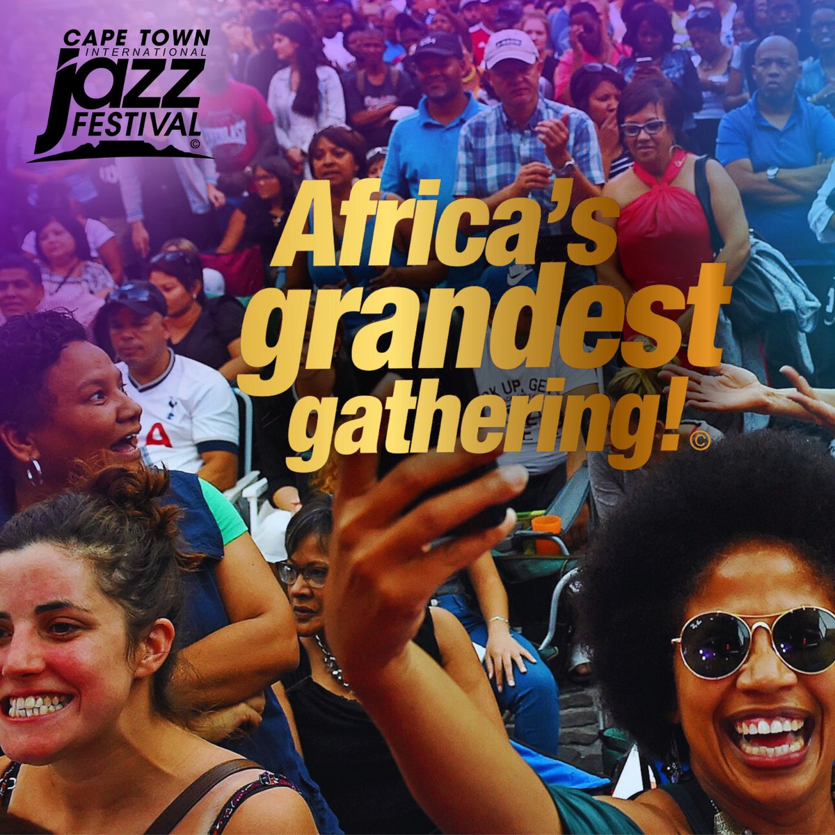 CTJazzFest's tweet photo. The Silence is over, The Music Begins! 🎵 Africa’s Grandest Gathering IS BACK! 🔥 

#CTIJF2024 #JazzFest #CapeTownJazz #CTIJFReturn #CapeJazz #JazzISBack #Music #CapeTown #JazzMusic #OldSchool #Festival https://t.co/XsLh4mWBgU
