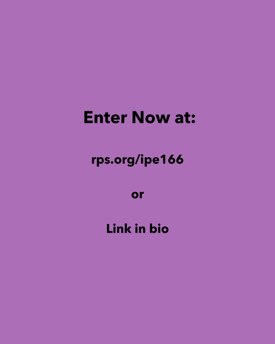 Entries Now Open: International Photography Exhibition 166 🤩📣
 ⁠
Be part of the longest running photographic exhibition celebrating photography from across the globe🌍️⁠ ⁠ 

ENTER NOW⁠ - rps.org/ipe166

📸 Siqi Li, an image selected to exhibit at #IPE64