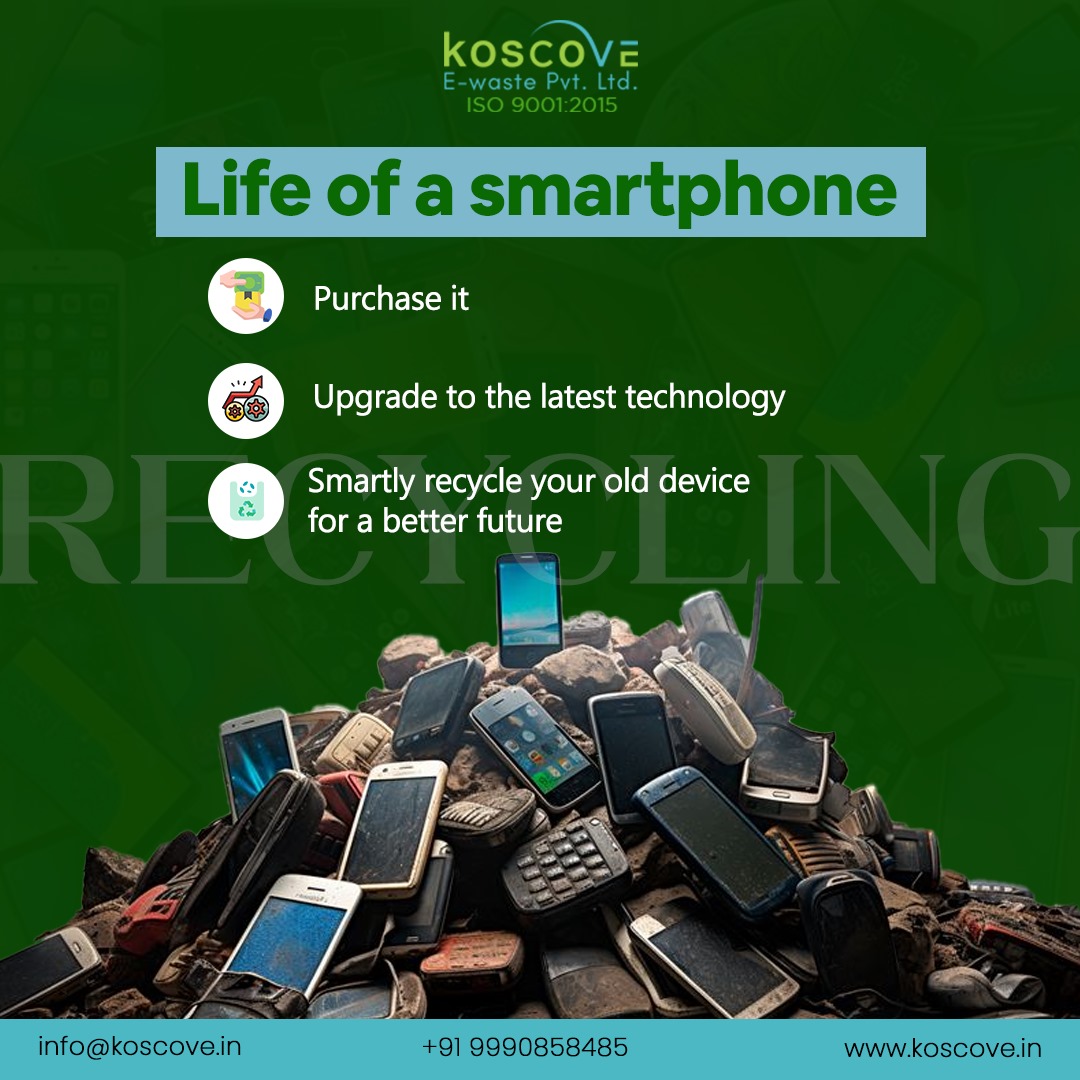 EKoscove's tweet image. Join the green revolution with your phone! 🌿📱 Buy, upgrade, and recycle with Koscove E-waste. Ensure your tech habits contribute to a better tomorrow. Let's make smart choices for our planet together.

📧 info@koscove.in
📞 +91 9990858485
🌐 koscove.co.in

#Koscove