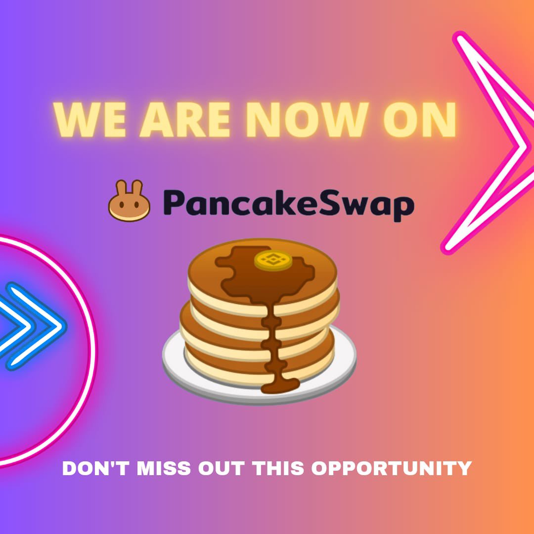Patterncoin's tweet photo. PTTN is reloaded on #PancakeSwap! 🥞 

Don't miss the rocket to the moon🤯

HODL now and secure your seat for the upcoming bull run 🐂💰

 #PTTN #Crypto #BullRun #HODL https://t.co/UzGtzOvDJZ