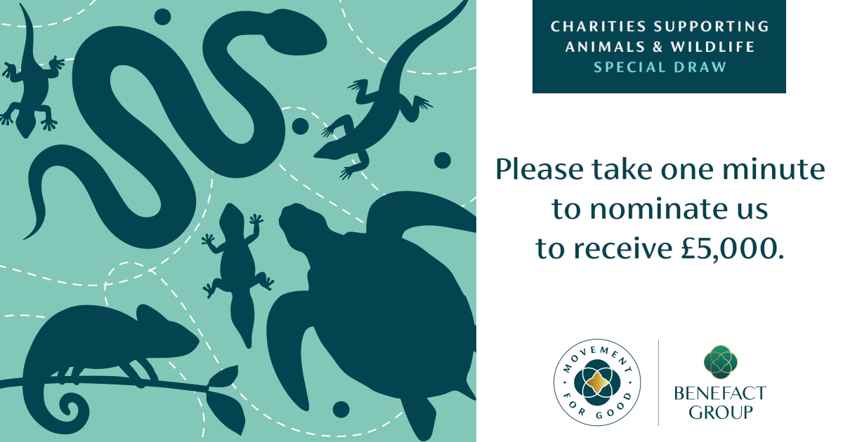 Movement for Good is holding a limited-time special draw to give 10 charities £5,000 each! You can nominate us by clicking the link below. Nominations take less than a minute☺️ lnkd.in/eQc-MeVM