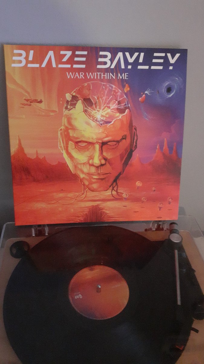 Mr_UP_The_Irons's tweet photo. Listening to Blaze Bayley's album War Within Me as I get ready for the release of his new album Circle of Stone released this Friday 🤟 All hail the Blaze #BlazeBayley #WarWithinMe #CircleOfStone https://t.co/F3gxlbEnMg