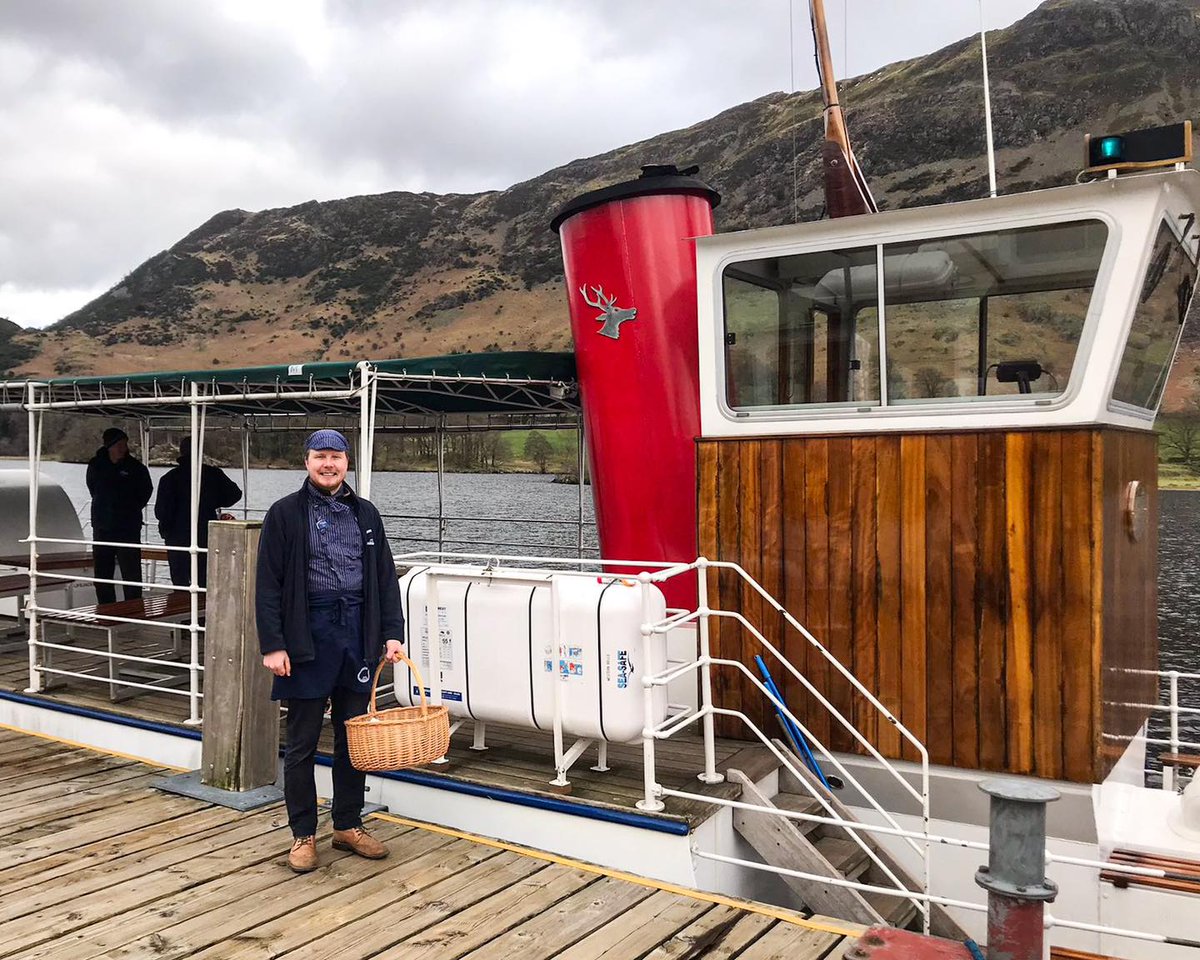 The team from @BestGingerbread will be joining us out on the boats again today, from the slightly later time of 2:45pm, departing Glenridding ❤️ Why not pop down and get your gingerbread fix onboard one of our heritage vessels? Tickets available online or in our pier houses😀