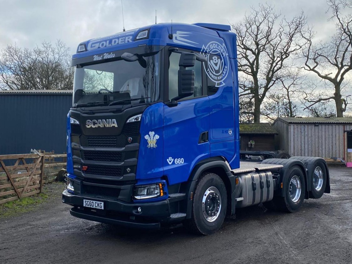 Scania UK (@scaniauk) on Twitter photo Say hello to G.K. Golder Timber Haulage stunning new Scania 660 S XT V8, recently delivered by <a href="/ScaniaWPT/">West Pennine Trucks</a> salesman, Richard Barnes
This Scania looks absolutely magnificent - here's to safe journeys and making a bold statement on the roads.
#Scania660S #ScaniaXT #ScaniaV8 Say hello to G.K. Golder Timber Haulage stunning new Scania 660 S XT V8, recently delivered by <a href="/ScaniaWPT/">West Pennine Trucks</a> salesman, Richard Barnes
This Scania looks absolutely magnificent - here's to safe journeys and making a bold statement on the roads.
#Scania660S #ScaniaXT #ScaniaV8
