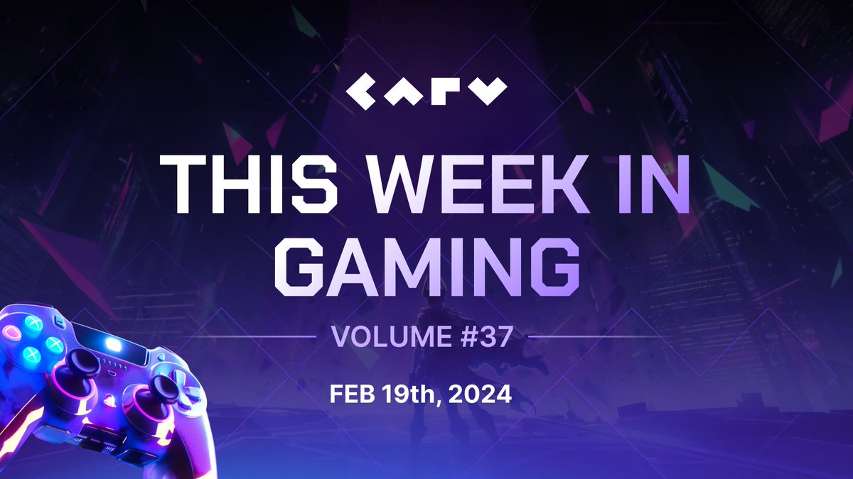 🆕THIS WEEK IN GAMING🆕

🚀#CARV has rounded up the most explosive and crucial gaming news of the week, giving you a full overview in just 1 min! Here it goes: 

🎮#Gamedev News
1. Influence pre-release early access starts Feb.21st, public access on Feb.2nd