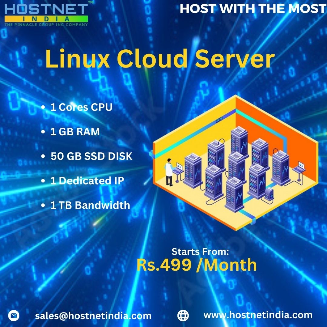 Im_hostnetindia's tweet image. 🚀 Unleash the power of your online presence with Linux Cloud Servers! ☁️
Dive into a seamless experience where performance meets reliability.
#LinuxCloudServer #TechInnovation #DigitalTransformation #CloudSolutions #LinuxServerMagic #CloudTechGuWhether