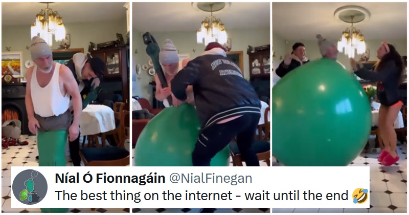ThePoke's tweet image. This video of an Irish family turning their dad into a human spacehopper is today’s must-watch.
thepoke.com/2024/02/20/iri…