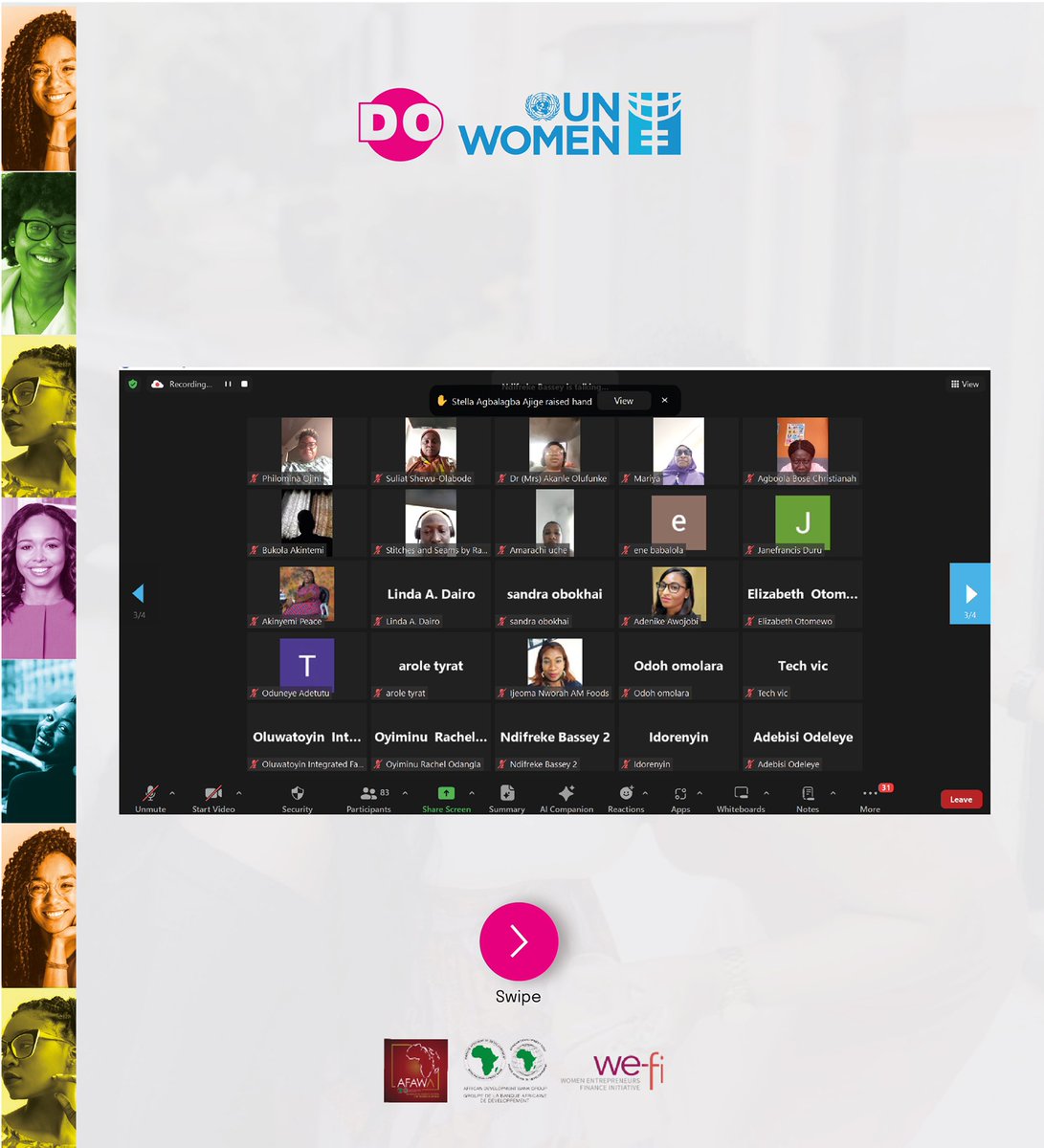 do_takeaction's tweet photo. At the @unwomenNG X @DO #WEAP Program, we are making big changes for women in west Africa! In Nigeria, Senegal, Cote d’Ivoire, and Mail.
Reviews from our amazing Unicorns always keep us going and every step forward brings us forward to helping people thrive
#westafrica #women https://t.co/IKOPSy3RcY