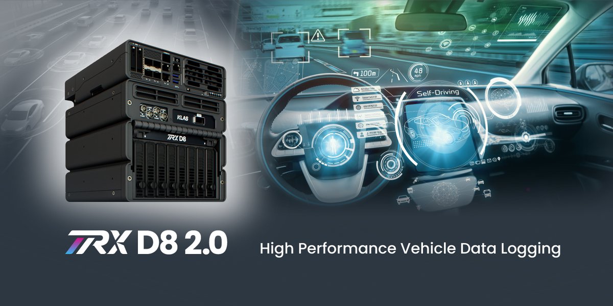 klasgroup's tweet image. To learn more about the TRX D8 2.0 from Klas check out our blog post, in which we discuss our high performance data logging solutions šklasgroup.com/the-future-of-ā¦
#Klas #TheEdgeTechnologyCompany #EdgeTechnology