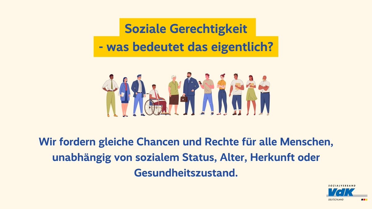 Heute ist Welttag der sozialen Gerechtigkeit. Wir fordern gleiche Chancen und Rechte für alle Menschen, unabhängig von sozialem Status, Alter, Herkunft oder Gesundheitszustand. Deshalb bekämpfen wir Armut und soziale Ausgrenzung besonders von Kindern, Älteren und Arbeitslosen!