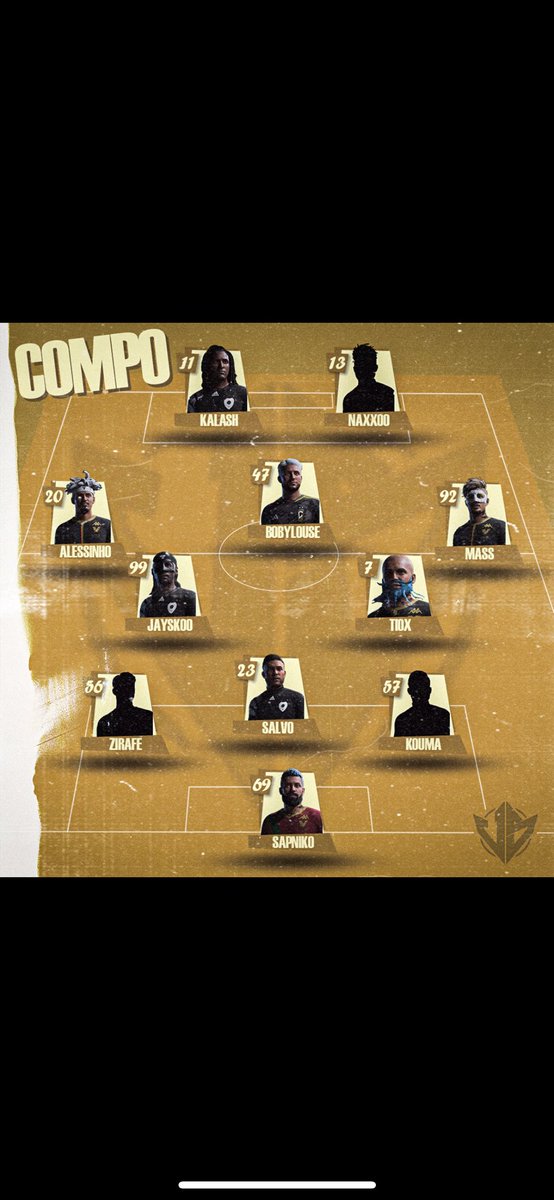 ***Resultats Lundi 19/02***
JGS Sinabe vs Venom Esport 2-0✅
JGS Sinabe vs Serato E Sport 1-0✅
JGS Sinabe vs Famiglia Elite 1-1🟰
JGS Sinabe vs Apoz IX 2-4❌
JGS Sinabe vs Team Forza 6-1✅

Soirée assez sympa malgré la défaite mais petit à petit on avance !! 💪🏽🔥