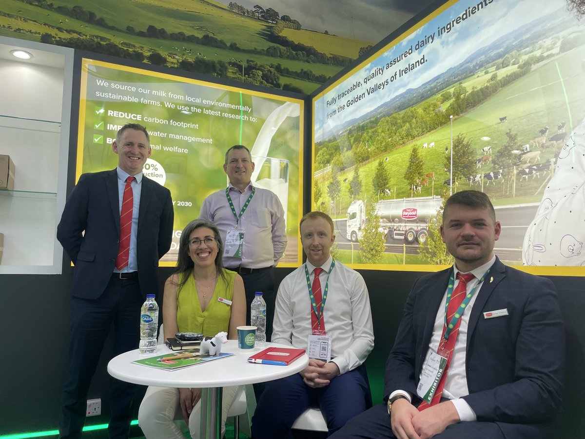 Great start to #Gulfood2024 looking forward to a busy and productive week! Be sure to visit us at our stand D2 52 in Dairy Hall 2 to learn about our low carbon Glenor range of Food Ingredients. @Bordbia