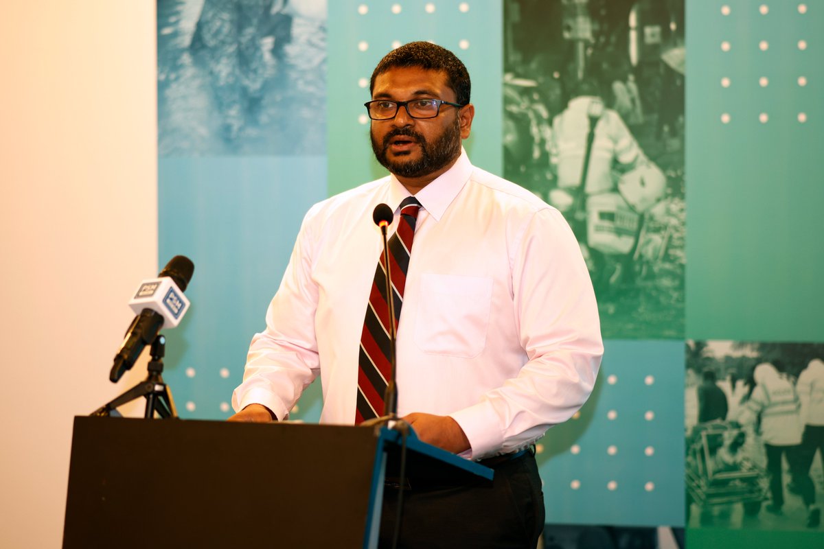 maldivianrc's tweet image. The inaugural First Responders Forum 2024 began today, held by MRC and @NDMAmv with the support of the #SPRINGproject.

The Forum aims to promote preparedness by bringing together key first responders to discuss ideas, challenges, and ways to strengthen interagency collaboration.