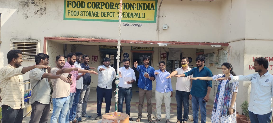 Undertaking of Swachhata Oath as a part of  Swachhata pakhwada 2024 at FSD Peddapalli, DO Karimnagar on 19.02.2024