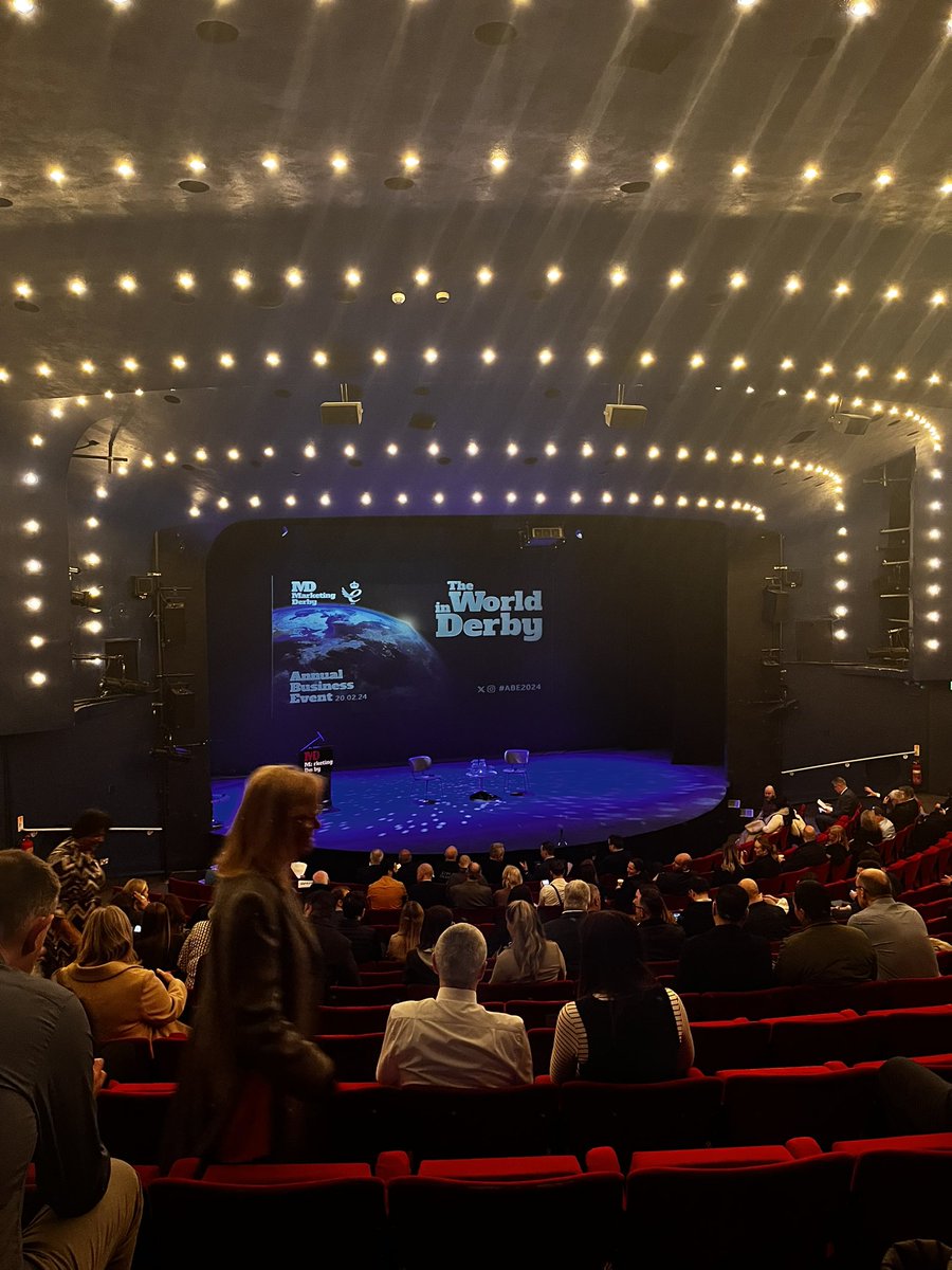 A huge thank you to all who came along to our #ABE2024. A great event with interesting insights from our speakers.

We’re now having our VIP Preview of the <a href="/DerbyCityLab/">Derby City Lab</a>… we hope to see you there!