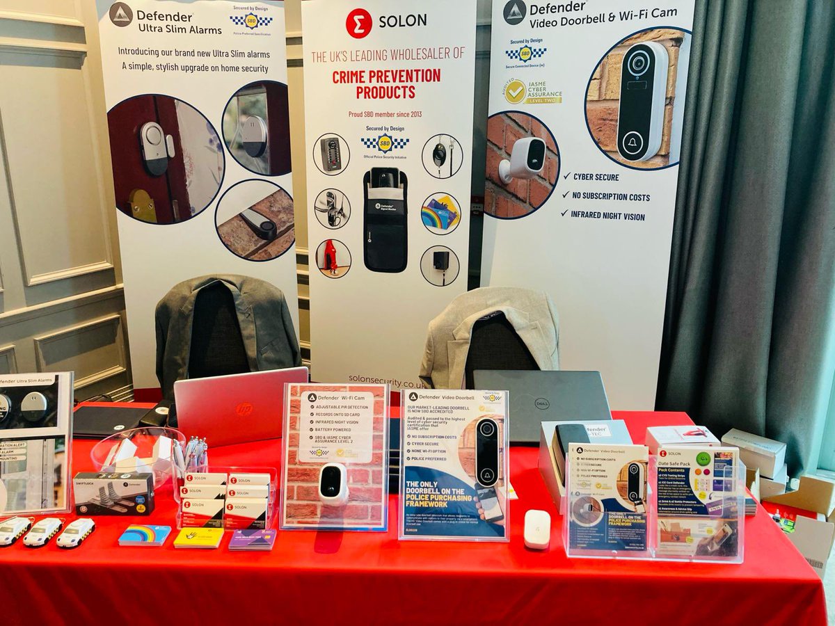 Solon Security (@solonsecurity) on Twitter photo Today we are at #ATLAS2024 with <a href="/securedbydesign/">Secured by Design</a> showcasing our innovative range of SBD products, including our latest additions the Defender Video Doorbell & Wi-Fi Cam.
If you’re attending, come and see us! Today we are at #ATLAS2024 with <a href="/securedbydesign/">Secured by Design</a> showcasing our innovative range of SBD products, including our latest additions the Defender Video Doorbell & Wi-Fi Cam.
If you’re attending, come and see us!