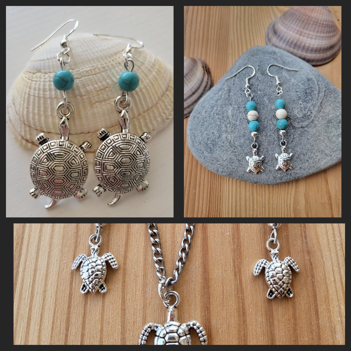 Katrinashells's tweet photo. Today's #MHHSBD is T

Turtle's are one of my favourite charms to work with!!

I was lucky enough to swim with 1 a few years ago, it was such a magical experience 💙 😍

#turtles #turtlecharm #turtleearrings https://t.co/Ygi8PTY0Lw