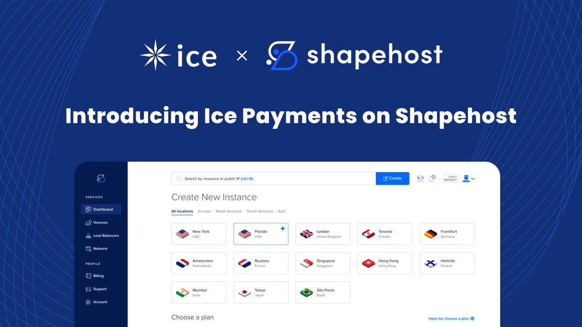 🎉 Exciting News! We're delighted to unveil the integration of $ICE as the exclusive payment option for #Shapehost's cloud hosting services. This collaboration underscores our dedication to enhancing Ice's utility within the digital landscape.

💼 Customers opting for
