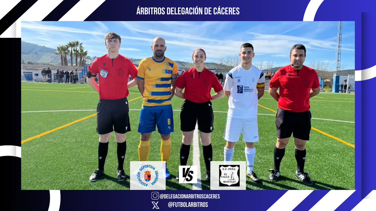 🏆 2° Division Extremeña (Grupo.II)

⚽️ <a href="/adobandina/">AD Obandina ®</a> 🆚 <a href="/efpelvalle/">E.F. Peña El Valle</a>

🏟 Municipal Cristian Barroso 

📅 Domingo 18/02

⌚ 12:00 horas 

⚖️ Árbitros de la delegación de Cáceres