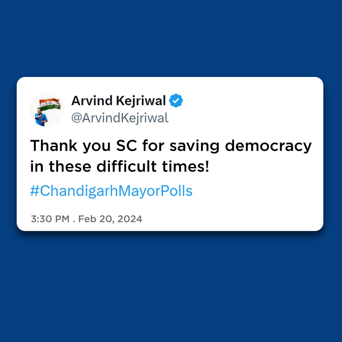 AAP महाराष्ट्र tweet media