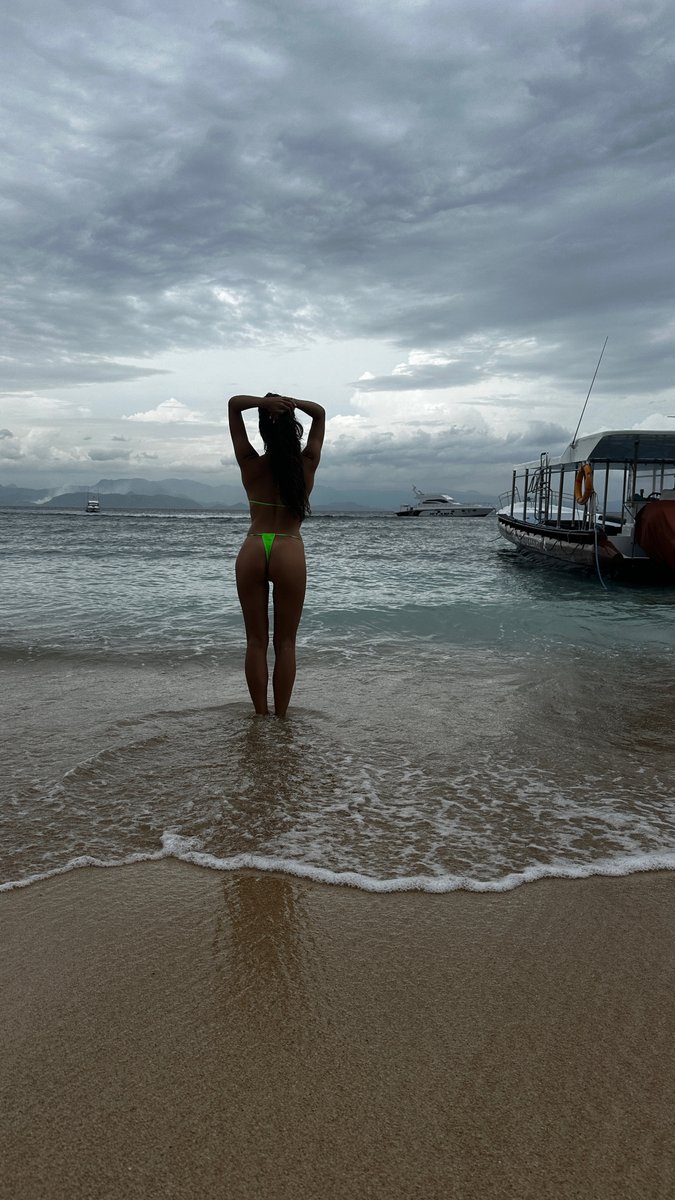 Brightest colour of the day 👙