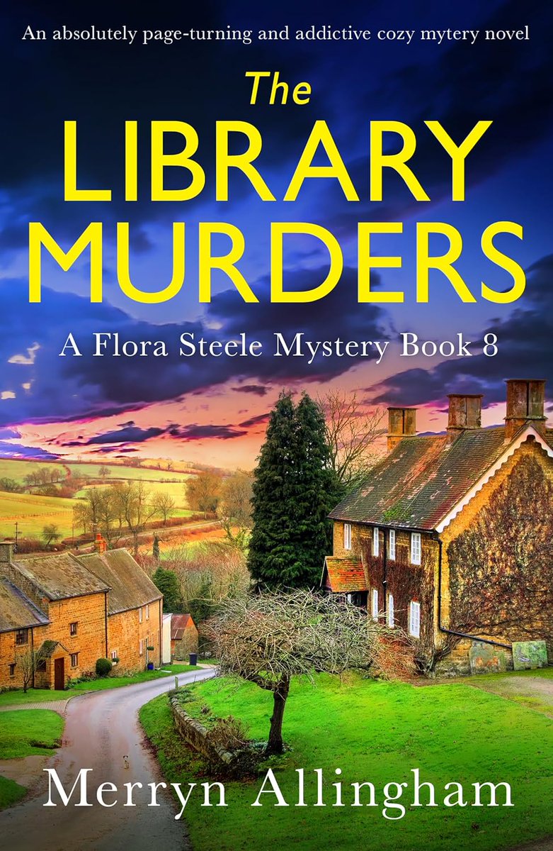 The Library Murders: Another wonderful Flora Steele Mystery by Merryn Allingham out now <a href="/MerrynWrites/">Merryn Allingham</a>  geni.us/B0CLRWF1ZXauth…