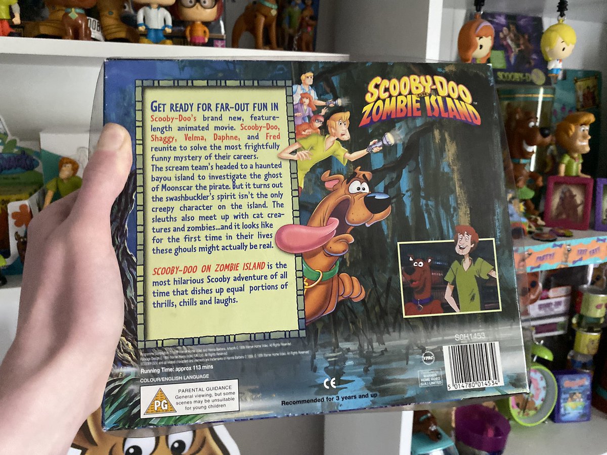 Zoinks! Here’s a Groovy Scooby Doo on Zombie Island VHS gift set released in 1999! 💚 #ScoobyDoo #Scoobydoohistory