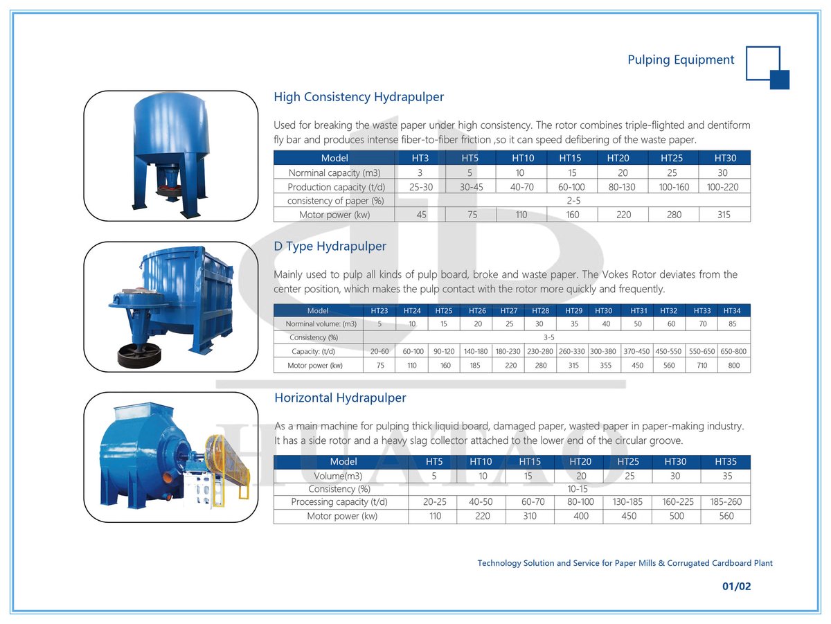sandy67870421's tweet photo. #huatao supplies many kinds of Pulper, hydrapulper for paper mills.
Professional design team, High-quality material.
Web: https://t.co/hWx25ngEzv https://t.co/tx6plBGYuw
sandy@huataogroup.com +86 133 8311 0583
#pulper #pulp #stockpreparation #papermills #paperindustry #drumpumper https://t.co/YVzAIvPmxr