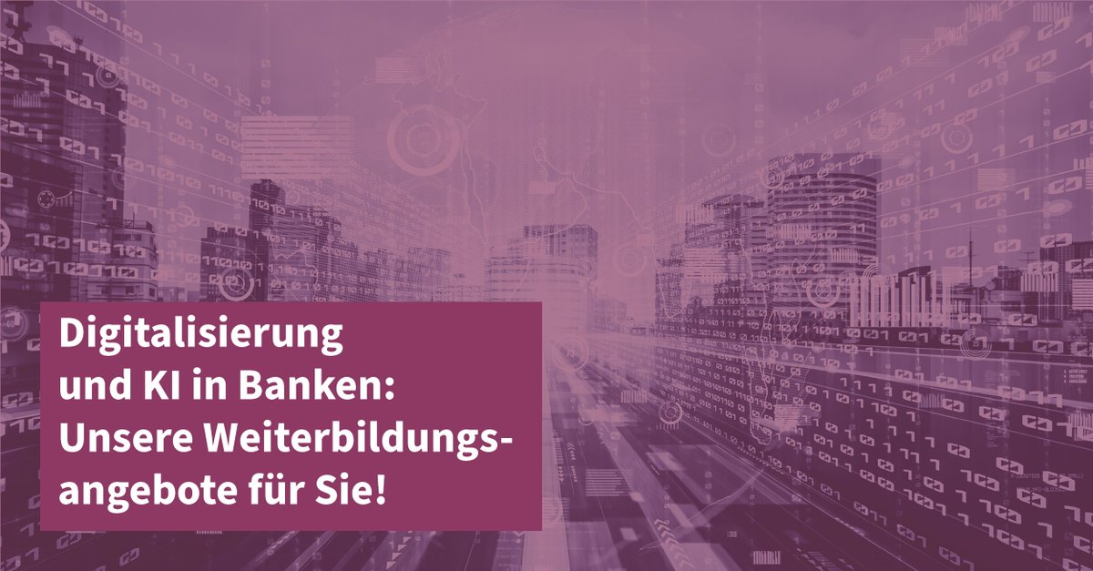 Digitalisierung und Künstliche Intelligenz (KI) sind gekommen, um im Bankensektor zu bleiben. Sie haben sich als transformative Kräfte etabliert und werden weiterhin eine wesentliche Rolle spielen. Um Fach- und Führungskräfte der Finanzbranche auf dem weiteren Weg von