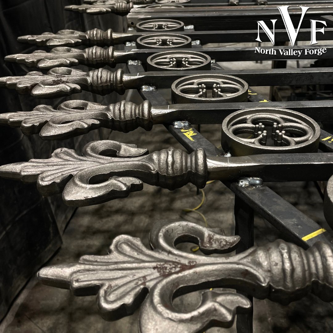 ⚜️Define style and strength for your projects. Our wrought iron components strike the perfect balance!

📞01282 677 300
📩sales@nvf.co.uk
🌐nvf.co.uk

#NVF #WroughtIron #Steel #Gate #Weldinglife #Welder #Fabrication #Iron #Railing