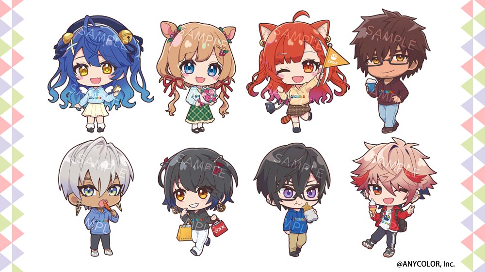 にじさんじEN レンゾット まとめ売り バラ売り可〇 ✓お仕事告知✓ 『にじさんじ』×SWEETS PARADISE 第8弾コラボカフェ の