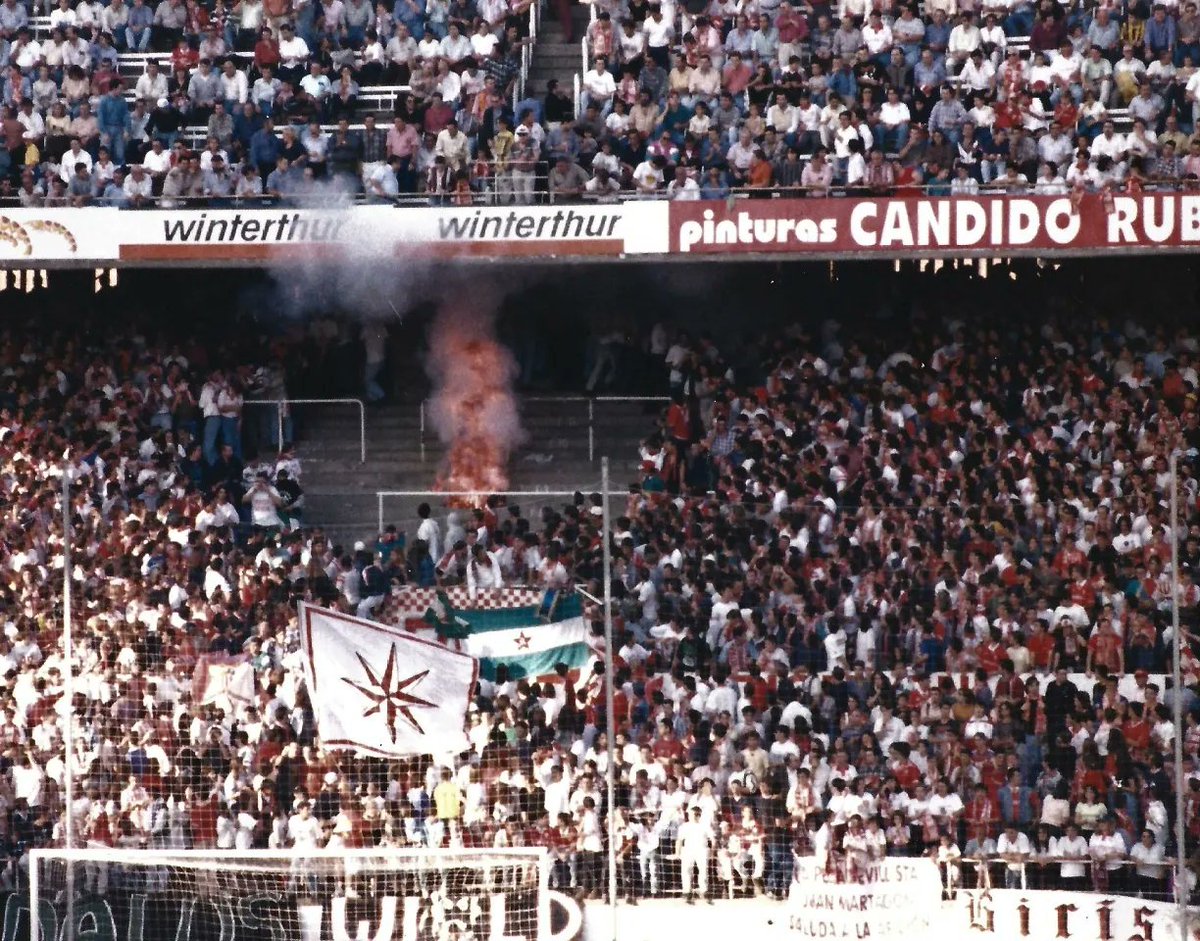 Aquellos maravillosos años en el gol norte del Pizjuan.