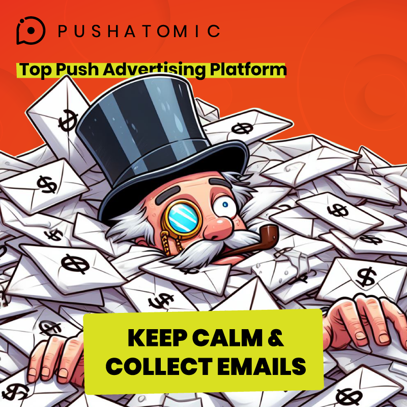 pushatomic's tweet photo. Push ads are great to collect emails 📧📧. Real traffic with high CR. Perfect for boosting your niches with email marketing 🚀. https://t.co/fBdNKclJll https://t.co/WKbjaepBWf