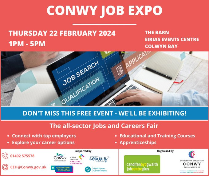 Lauren and Paige will be in Conwy this Thursday to discuss the opportunities we have at New Directions. Pop over for a friendly chat and how we can help you get started into the world of Education. 📒

See you there! 😊 #conwyjobs #educationsupply #northwalesjobs