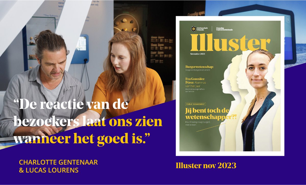 Alumni UU (@alumniuu) on Twitter photo Charlotte en Luc o.a. over hoe museumzaal Grondig Speuren in het <a href="/umu_museum/">Universiteitsmuseum Utrecht</a> tot stand komt. In die zaal ervaar je hoe onderzoekers speuren naar aanwijzingen die laten zien hoe de aarde door de eeuwen heen veranderd is 🔎
Lees het artikel in Illuster! 📖
uu.nl/illuster?utm_s… Charlotte en Luc o.a. over hoe museumzaal Grondig Speuren in het <a href="/umu_museum/">Universiteitsmuseum Utrecht</a> tot stand komt. In die zaal ervaar je hoe onderzoekers speuren naar aanwijzingen die laten zien hoe de aarde door de eeuwen heen veranderd is 🔎
Lees het artikel in Illuster! 📖
uu.nl/illuster?utm_s…