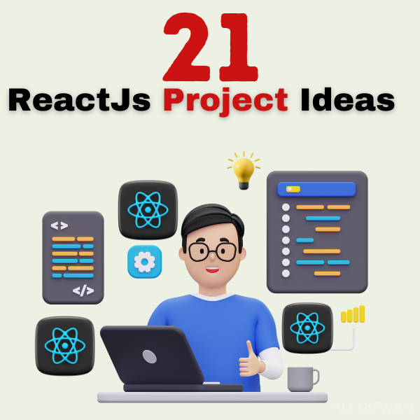 21 ReactJs Project Ideas for Beginners🚀 1. To-Do List 2. Weather App 3 ...