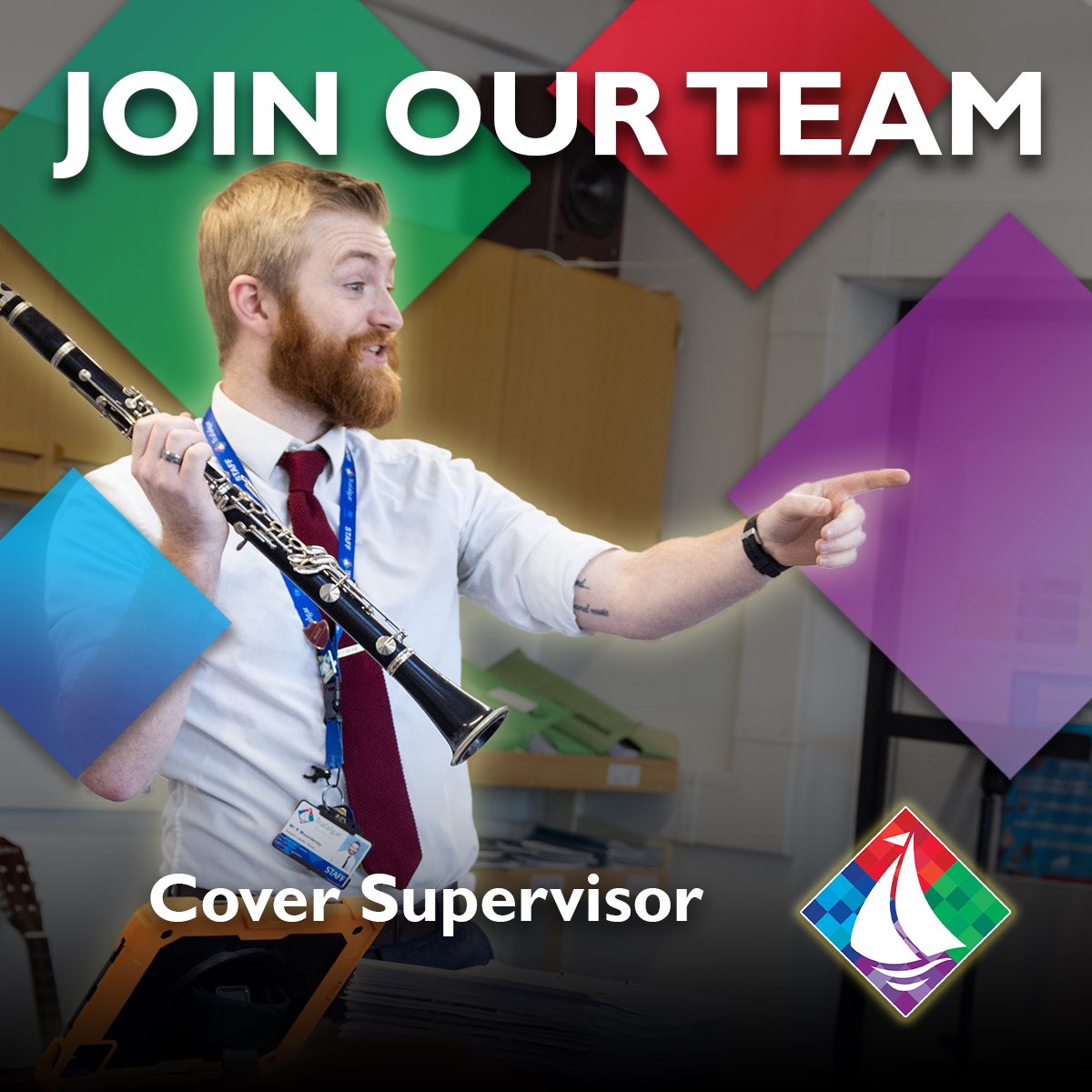 📢 We're hiring! 📢 

Trafalgar is on the lookout for a Cover Supervisor to join our amazing team. If you're interested or know someone who would be perfect for this role, click on the link below to apply.

trafalgarschool.org.uk/working-at-tra…

Join our team today #teamtrafalgar