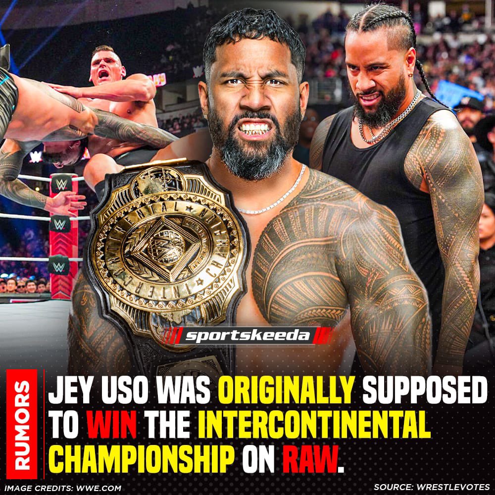 Thoughts on #JeyUso losing the Intercontinental Championship match against Gunther?
#WWE #WWERaw