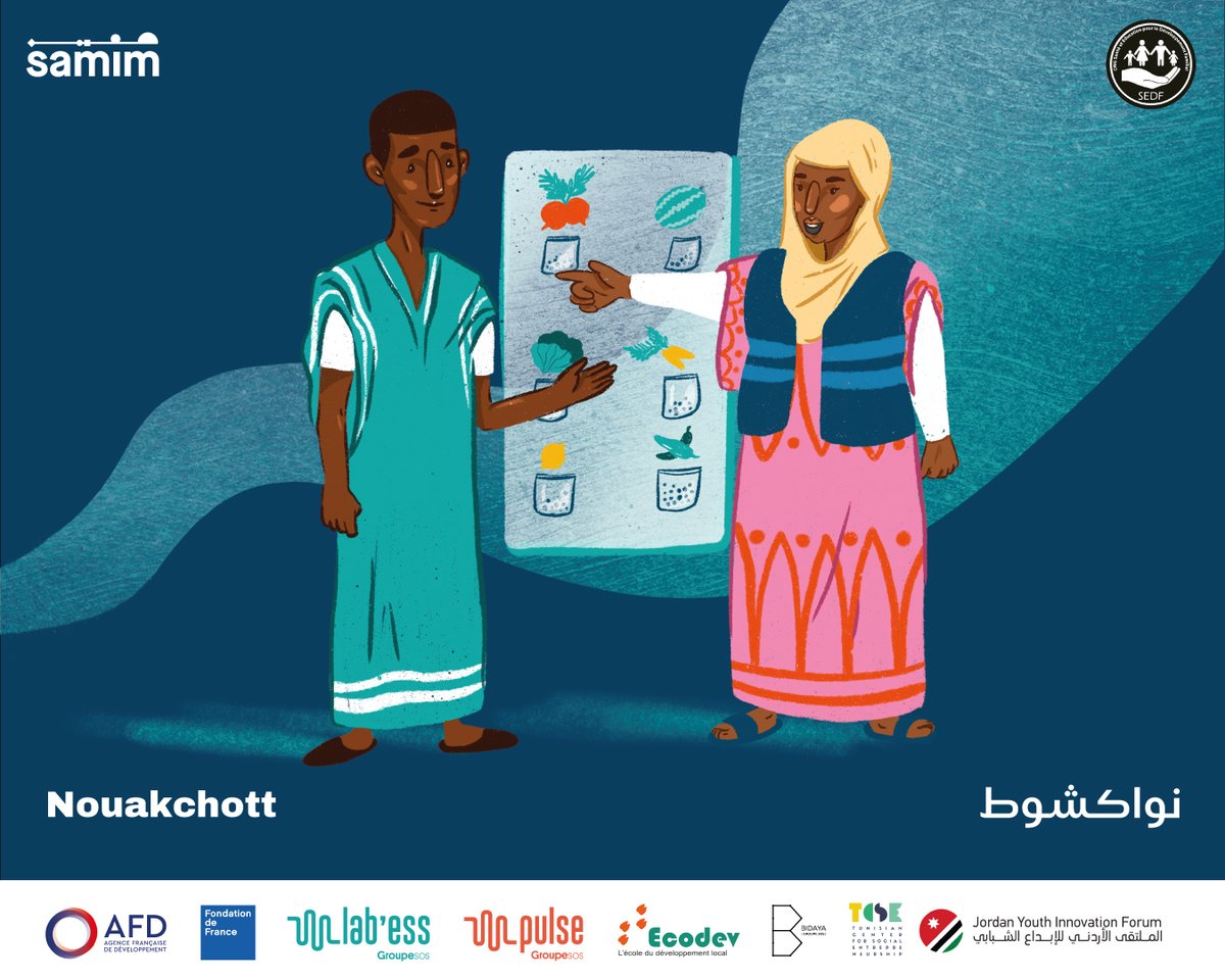 LabessTN's tweet photo. #Samim | Des projets pour la ville
Découvrez le projet #PAPROMA porté par l'@OngSedf.
Ce projet vise à créer une nouvelle dynamique d’apprentissage en agroécologie dans le milieu urbain au profit des femmes et des jeunes en situation vulnérable : https://t.co/qTsvSBEZMe
#ODD11 https://t.co/mJJ5wrY0gk