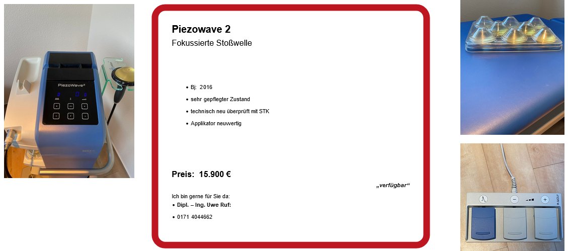 ruf_uwe's tweet photo. #Therapiegeräte #Marktplatz für #Praxen und #Kliniken. Nutzen Sie meine Reichweite für Ihren Erfolg. Sie wollen ein #Therapiegerät oder #Medizinprodukt #verkaufen, dann sprechen Sie mich gerne an. https://t.co/0vFzVzKVRM
