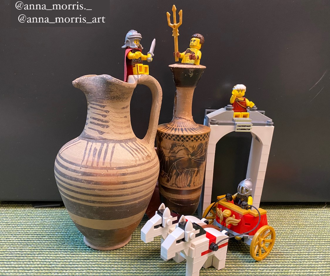 Happy #ILCD24 from @ClassicsWarwick! Our students have been busy helping us celebrate, photographing among our Antiquities Room artefacts. To begin, some photos by #Classics student Anna Morris...@BrickClassicist @profmcscott