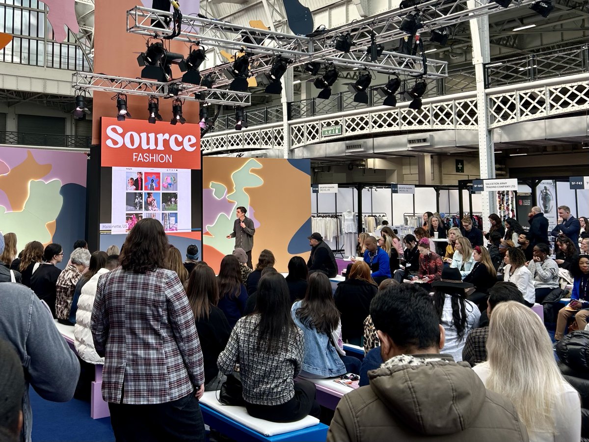 itsJamesRead's tweet photo. It was good fun hanging out at Source Fashion yesterday, diving deep into the fashion scene with manufacturers, big-name retailers, cool brands, and innovative designers who are all about sourcing responsibly and sustainably. https://t.co/CajOos6pm7