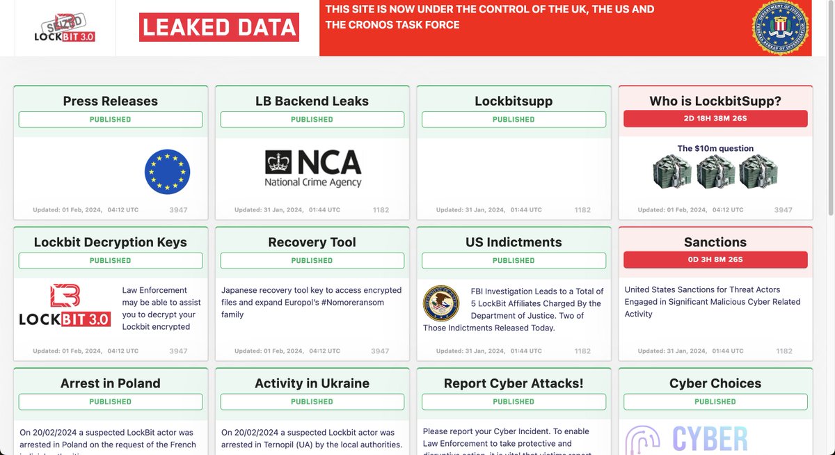 Wow, incredible! #LockBit @NCA_UK